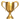 Gold trophy